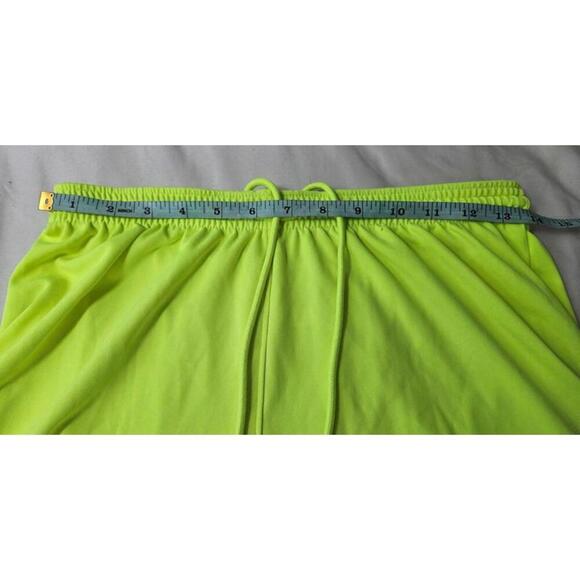 Nike Men's Dri-FIT Neon Yellow Athletic Shorts - Lightweight Size Medium - Picture 5 of 7